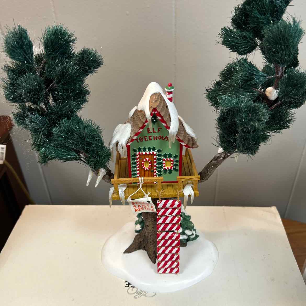 Dept 56 Elf Tree House