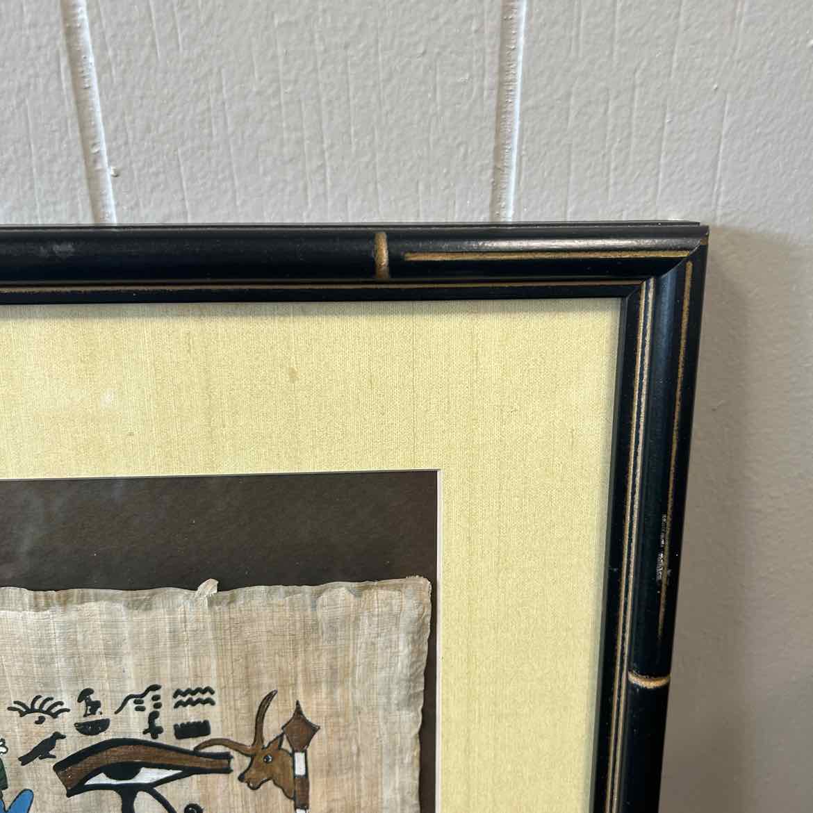 Egyptian Cleopatra Painting on Papyrus