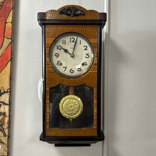 Striped Wood Clock SoGo AS IS