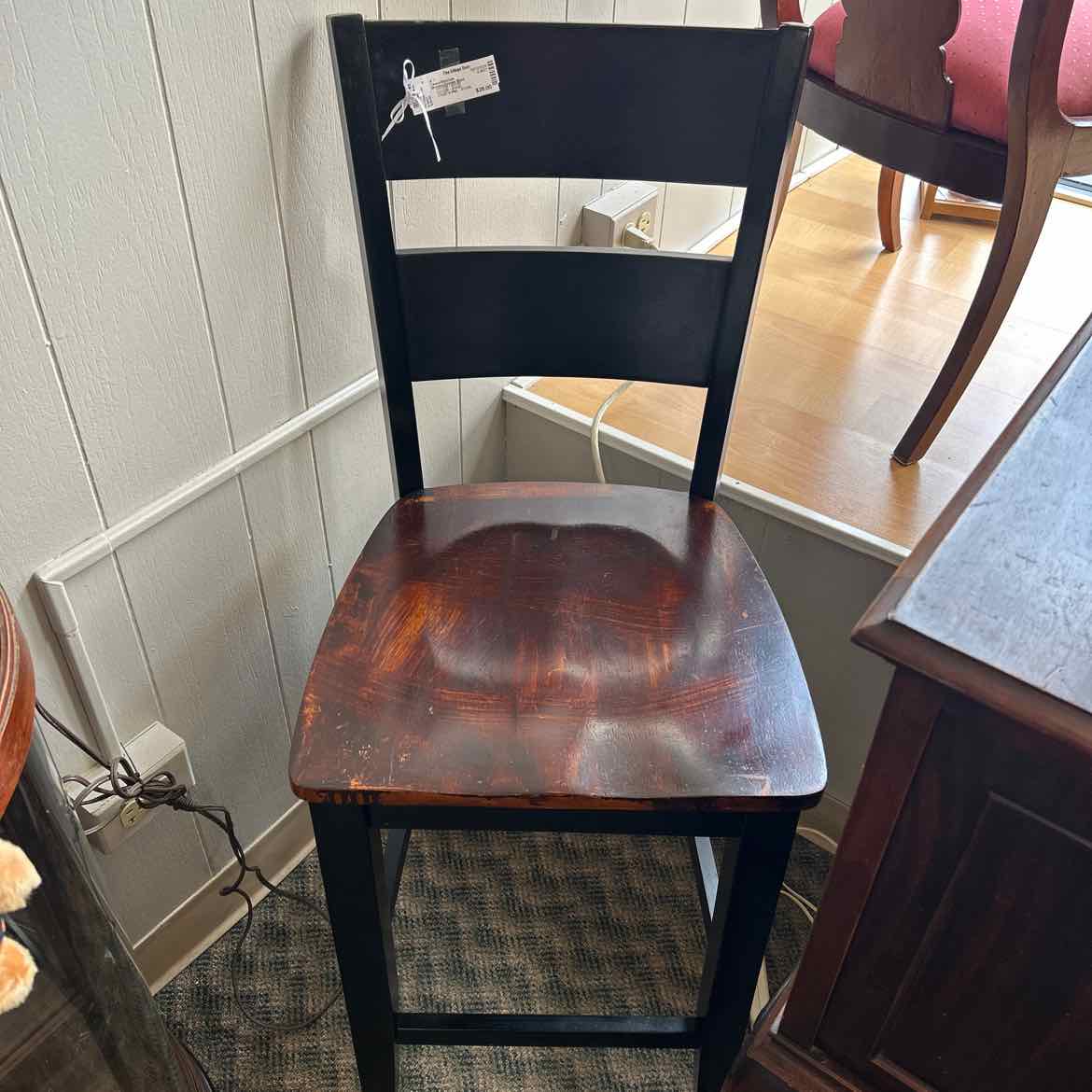 Wooden Counter Stool