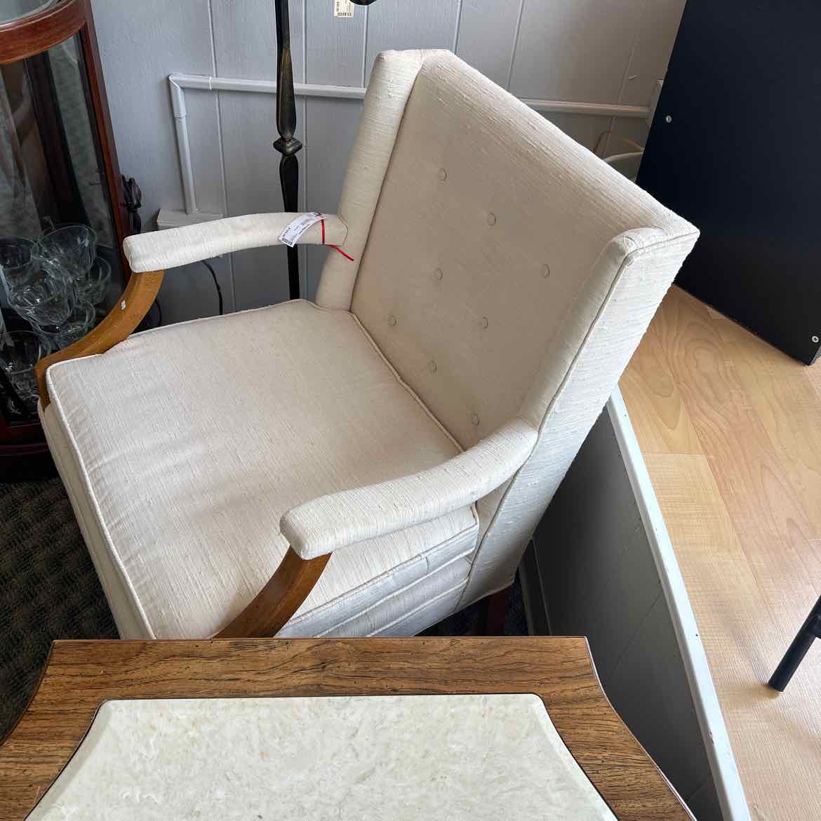 Ivory Arm Chair