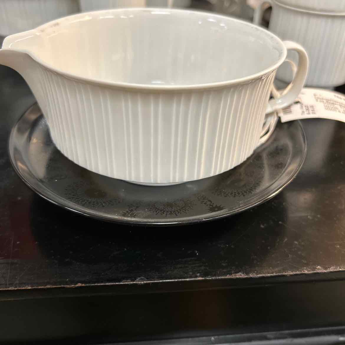 2 pc Rosenthal Variation Studio Line White Gravyboat