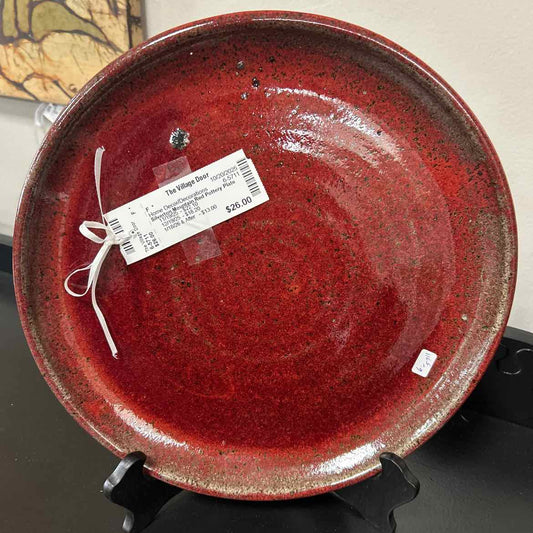Silverton Mountain Red Pottery Plate