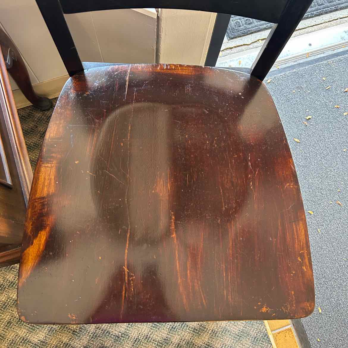 Wooden Counter Stool