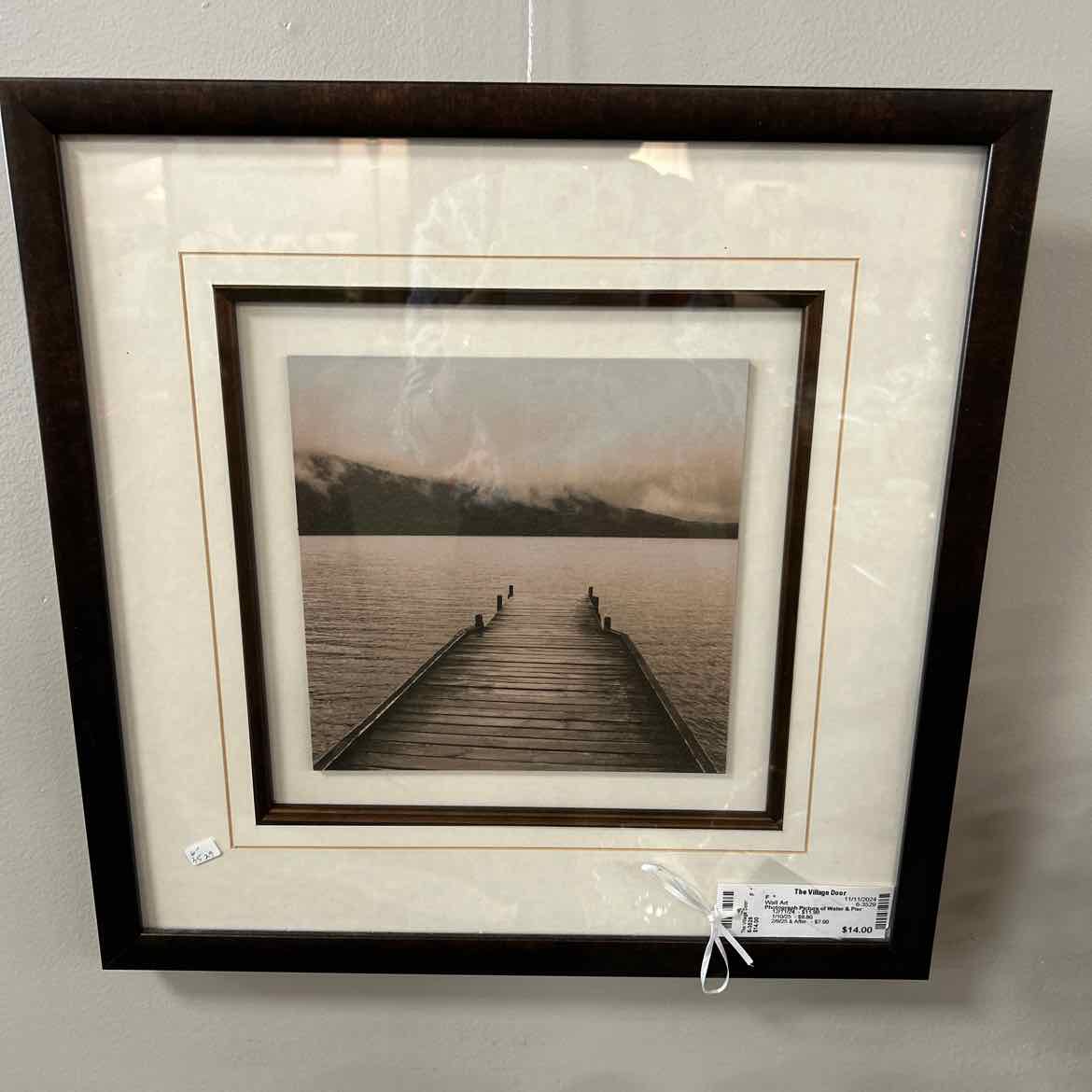 Photograph Picture of Water & Pier