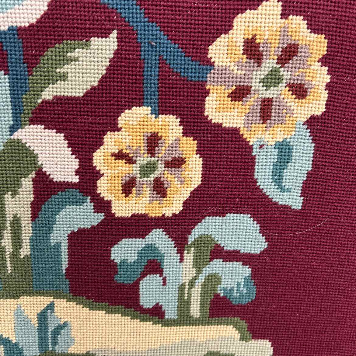 Handmade Needlepoint Tree of Life Picture