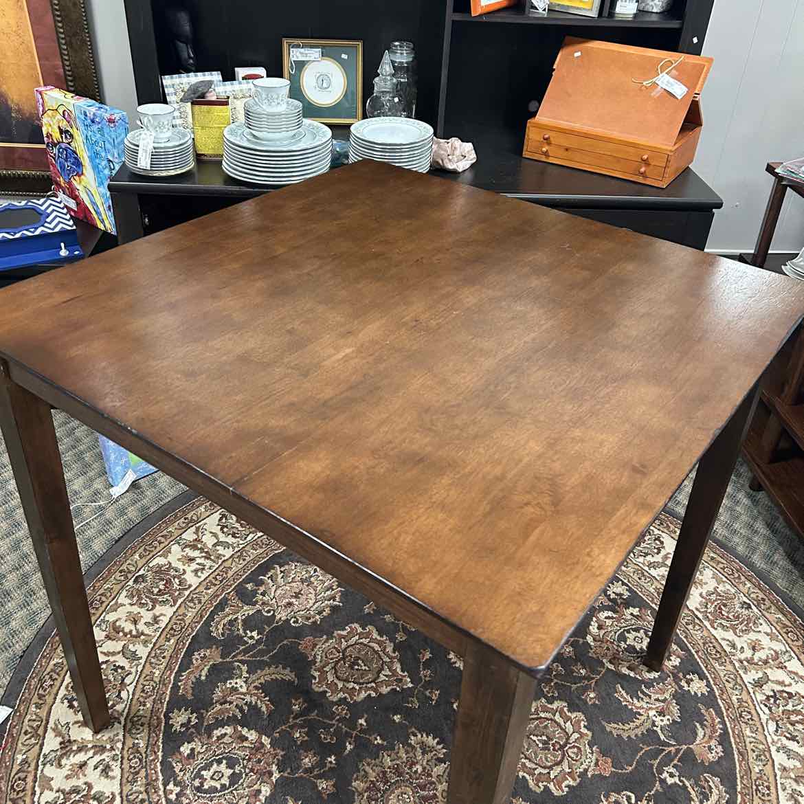 Hi-Top Wood Table