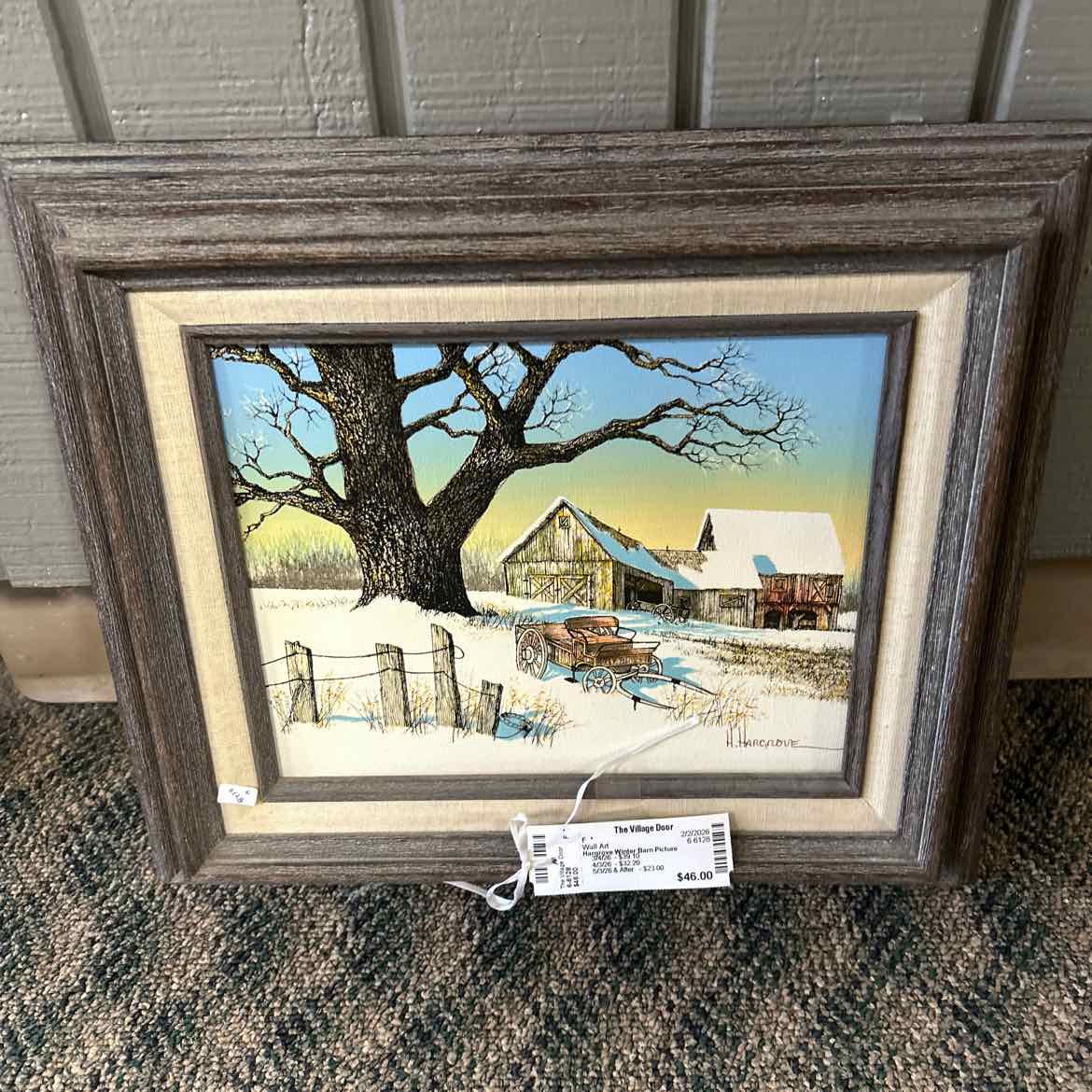 Hargrove Winter Barn Picture