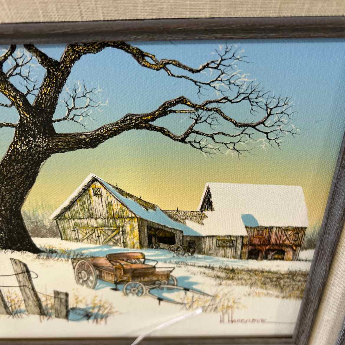 Hargrove Winter Barn Picture