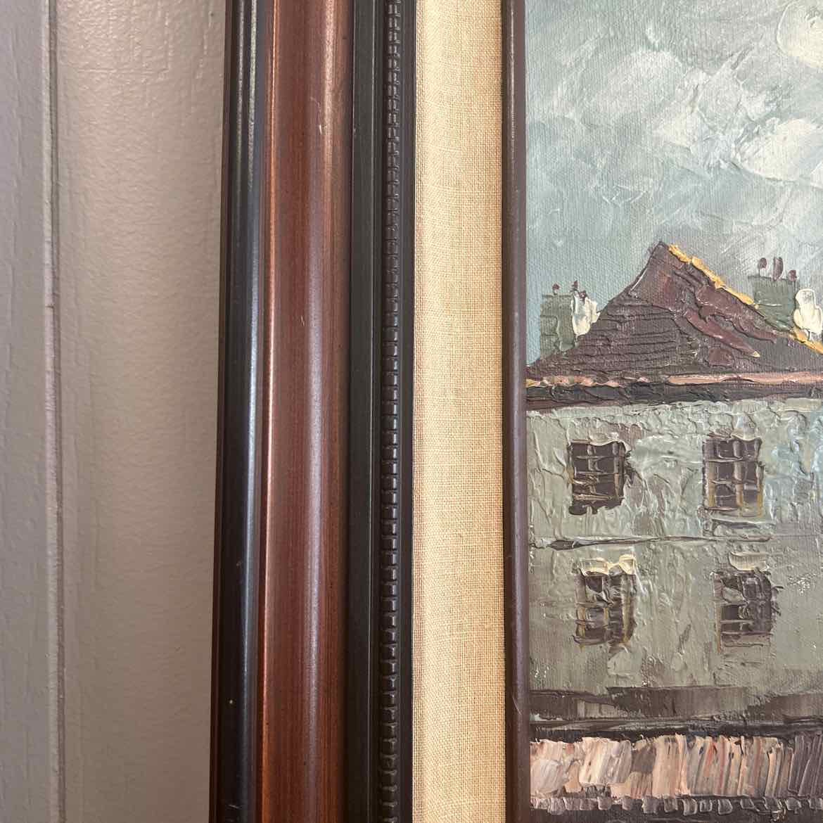 Painting of European Buildings