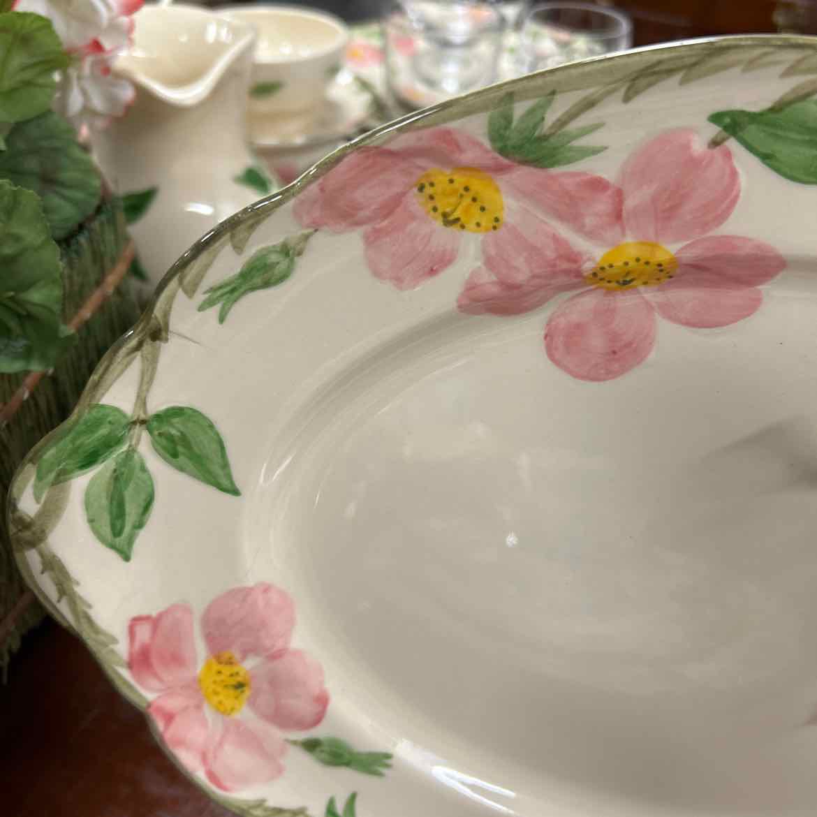 Desert Rose Oval Platter