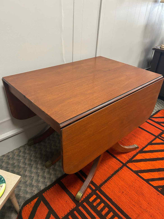 Wood Drop Leaf Table w/2 Leaves