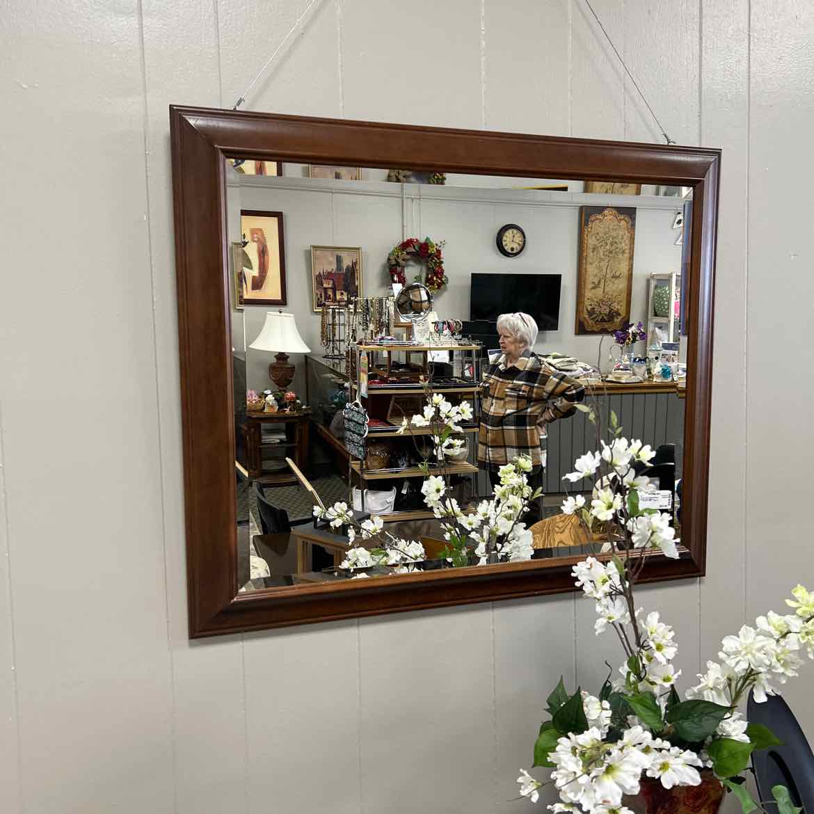 Wood Frame Mirror