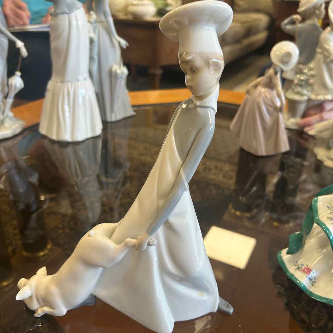 Lladro -Chef w/Pig