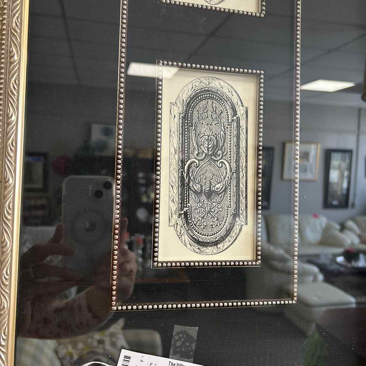 Picture of Door Knockers -Black Inset