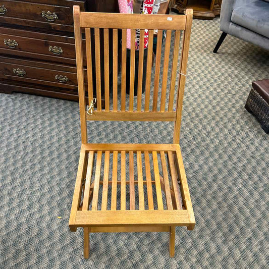 Wood Folding Chair