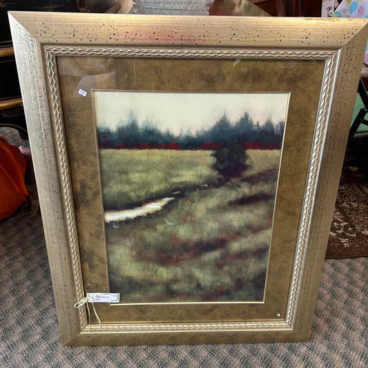 Gold Framed "Lazy River"