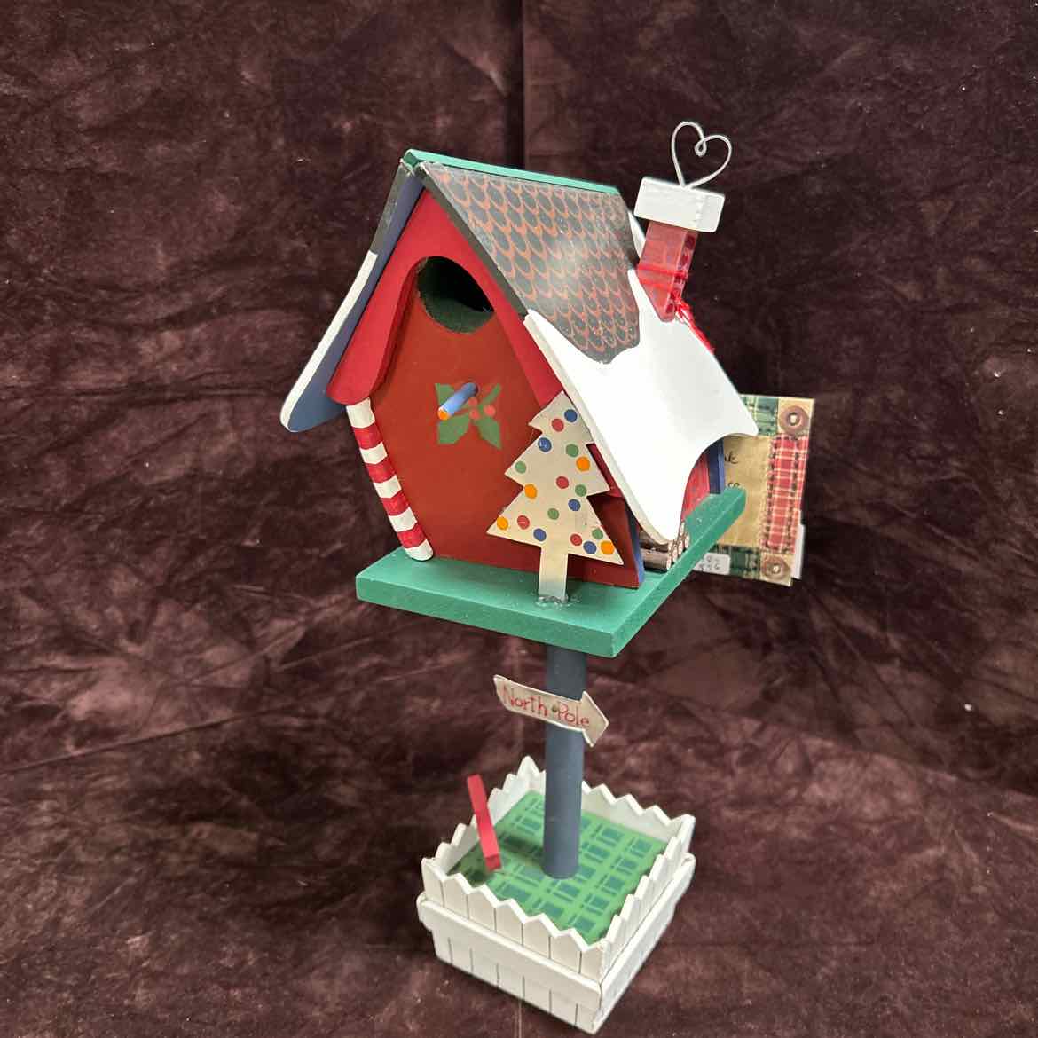 NEW Christmas Birdhouse