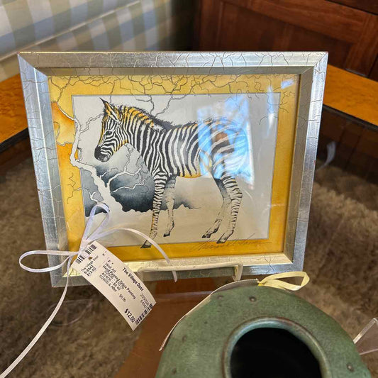 Hand Painted Zebra Painting