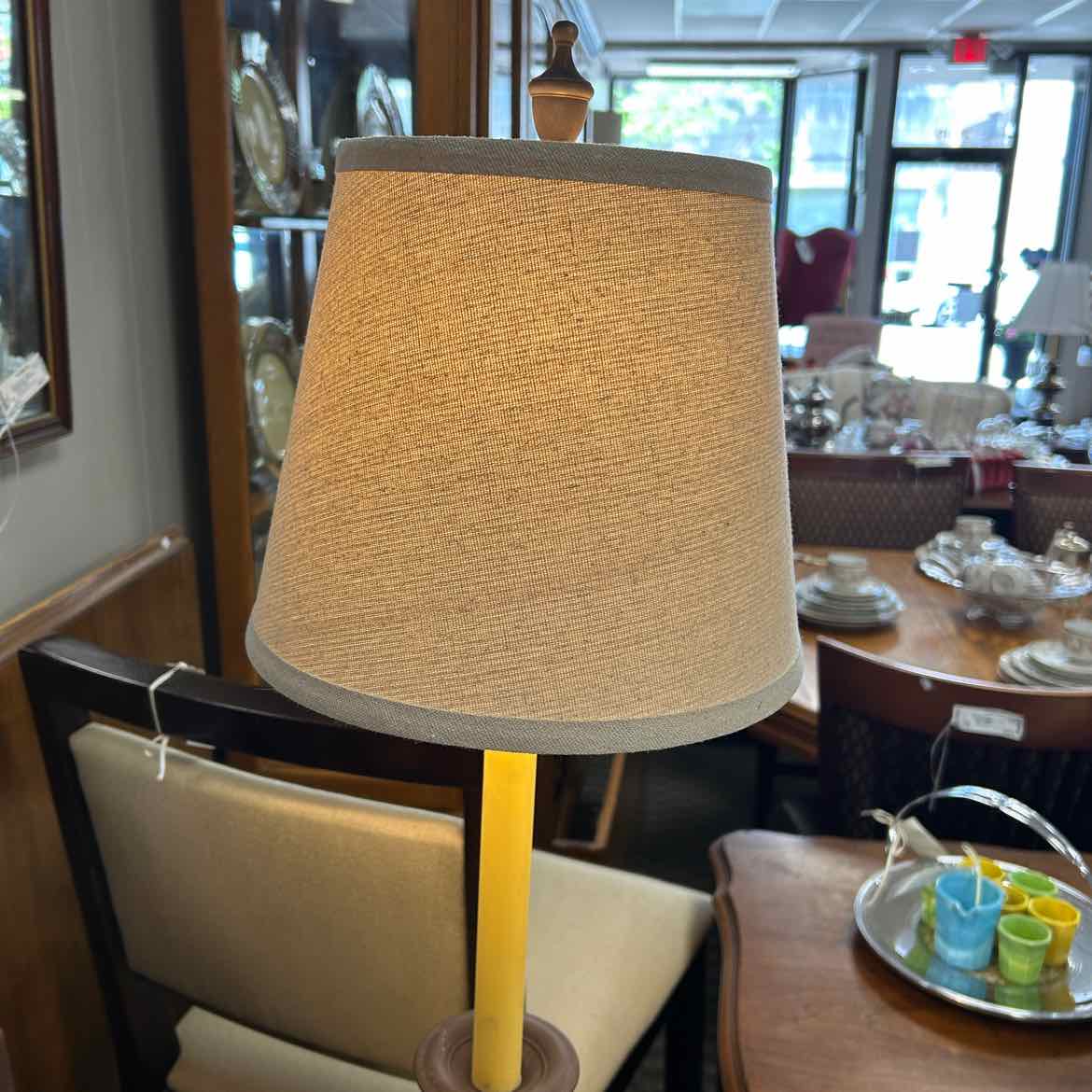 Brown Metal Base Lamp