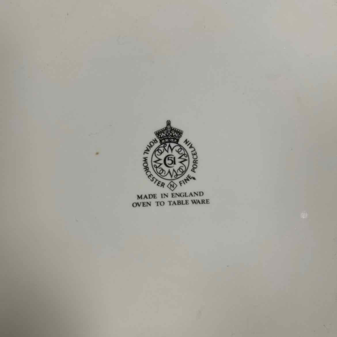 Royal Worcester Casserole w/Lid