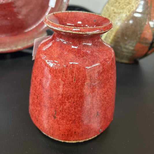 Silverton Mountain Red/Tan Pottery Vase