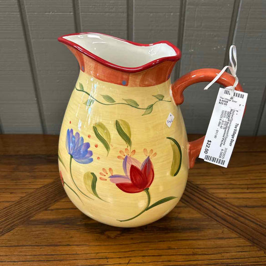 Pfaltzgraff Handpainted Pitcher